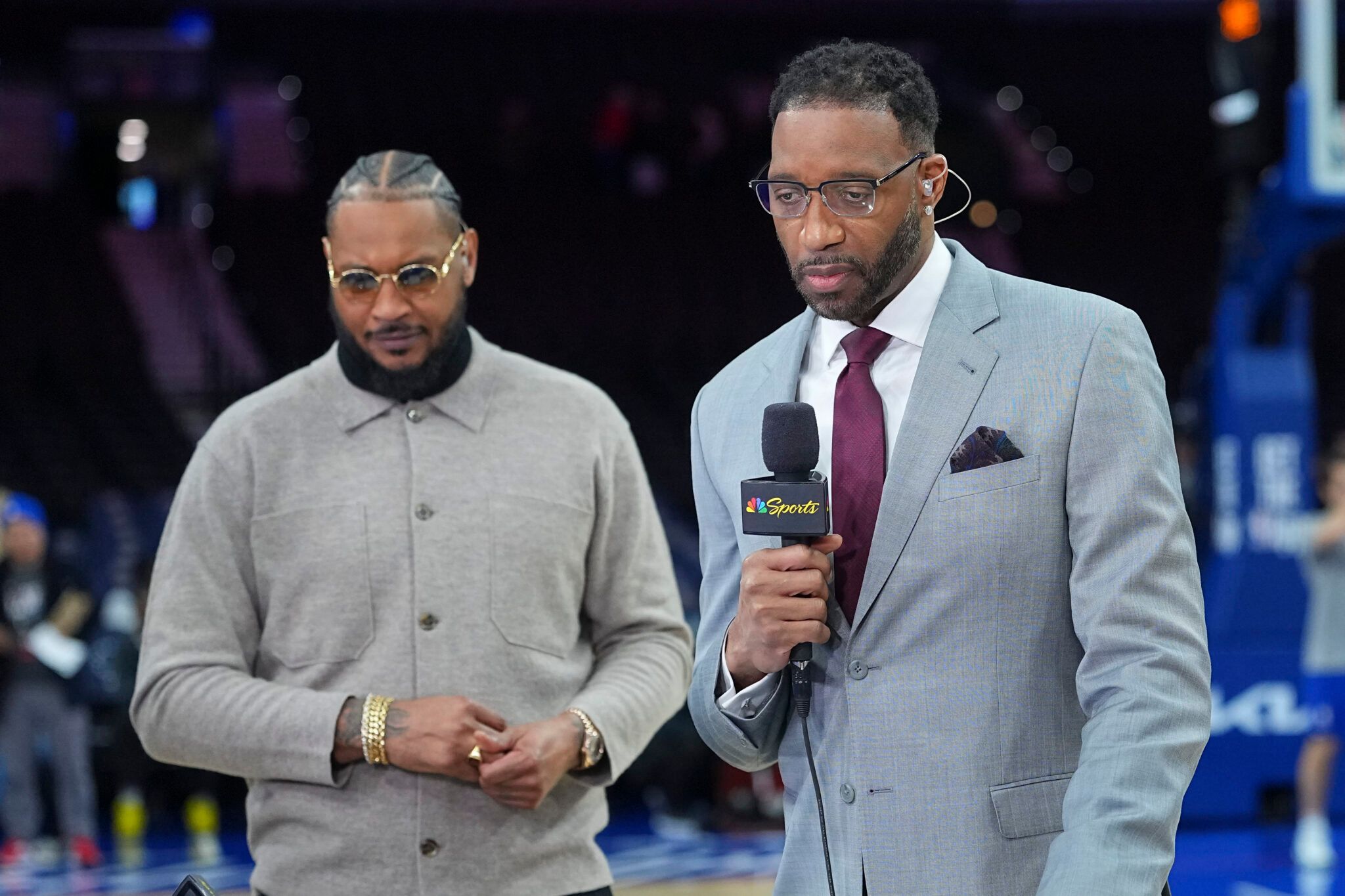 Knicks Carmelo Anthony, Tracy McGrady