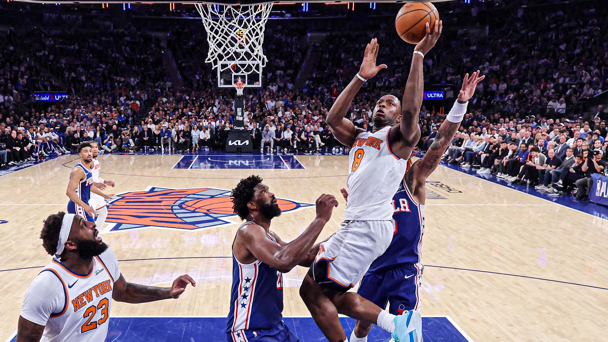 New York Knicks, OG Anunoby, Philadelphia 76ers