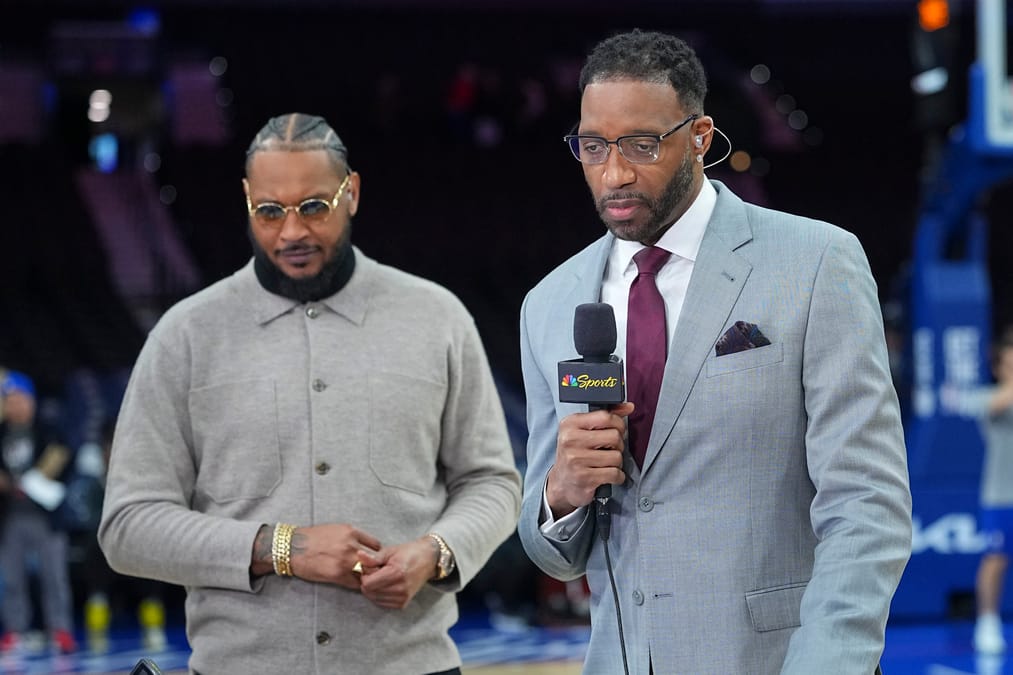 Knicks Carmelo Anthony, Tracy McGrady
