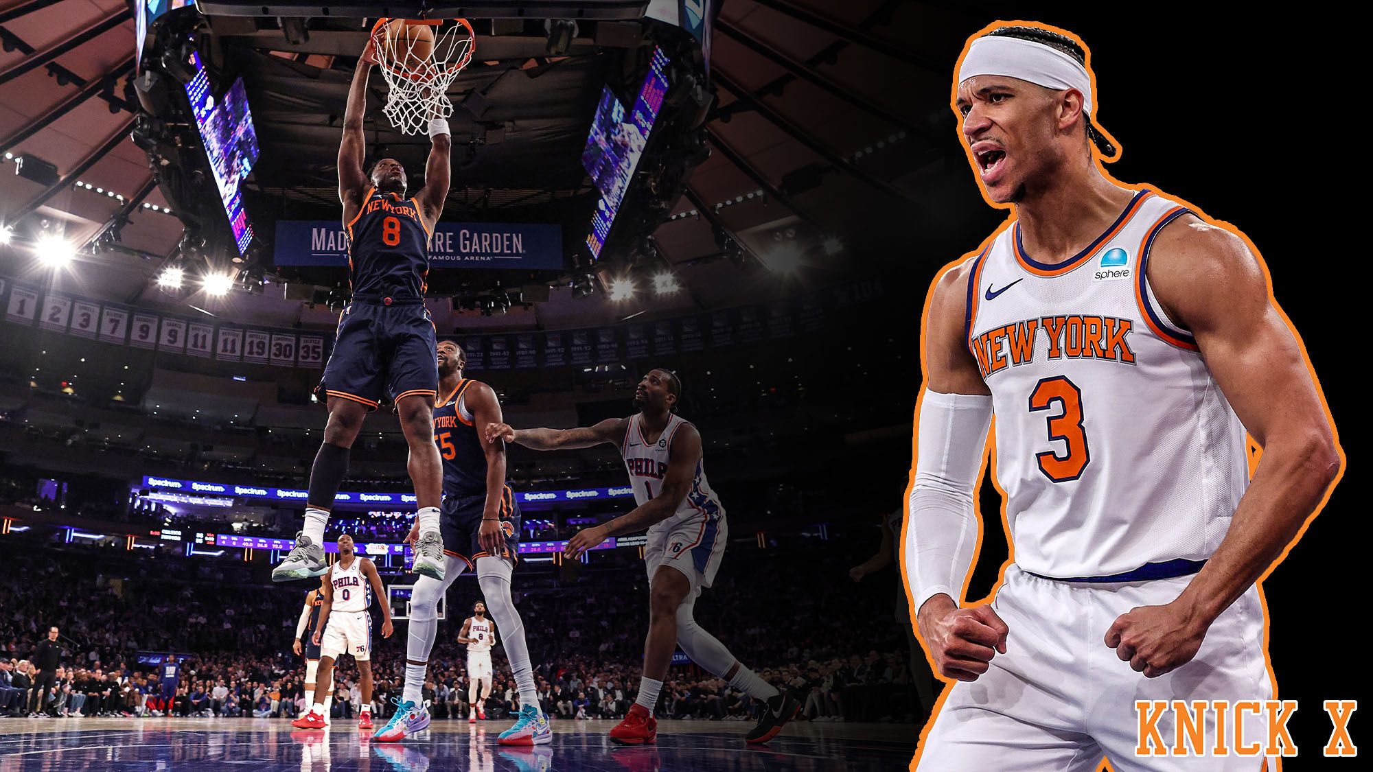 Knicks, 76ers, Josh Hart, OG Anunoby