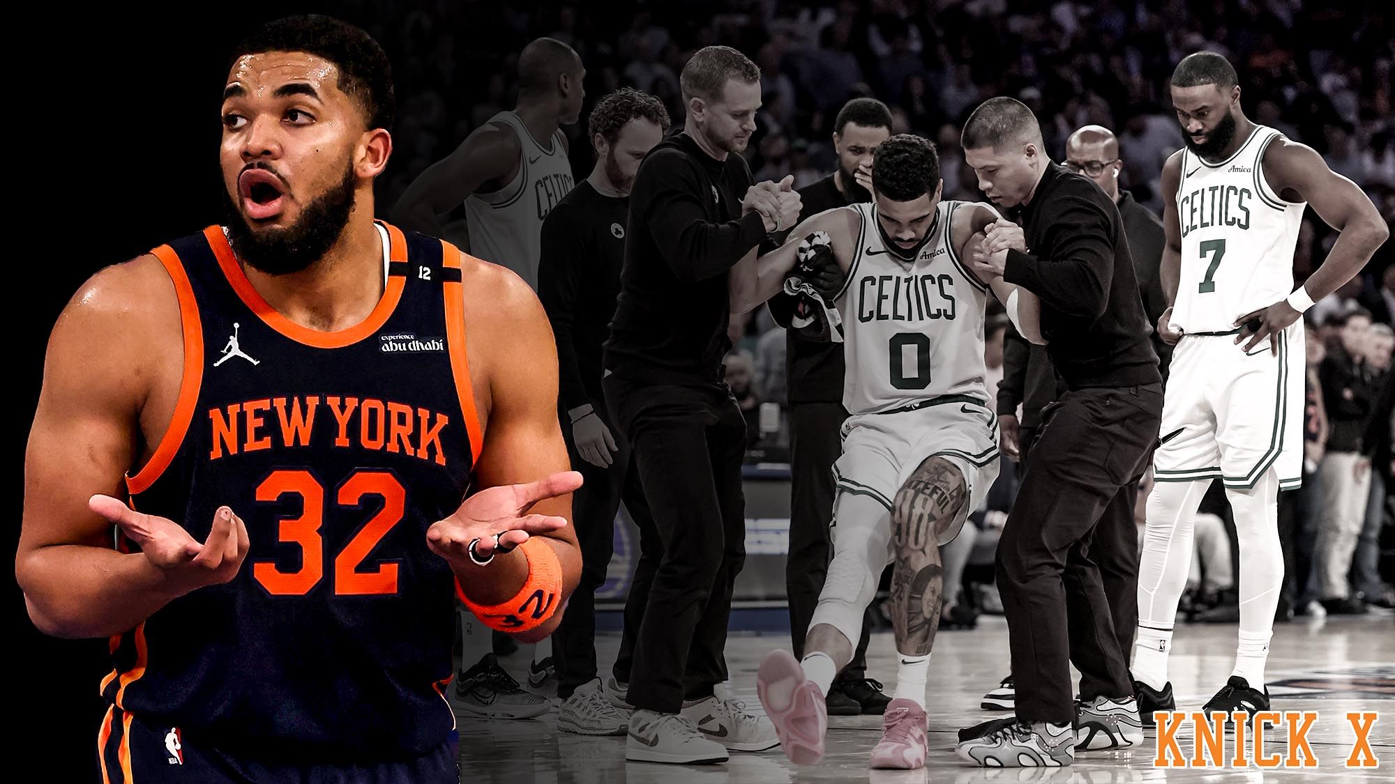 New York Knicks, Boston Celtics, Karl-Anthony Towns, Jayson Tatum