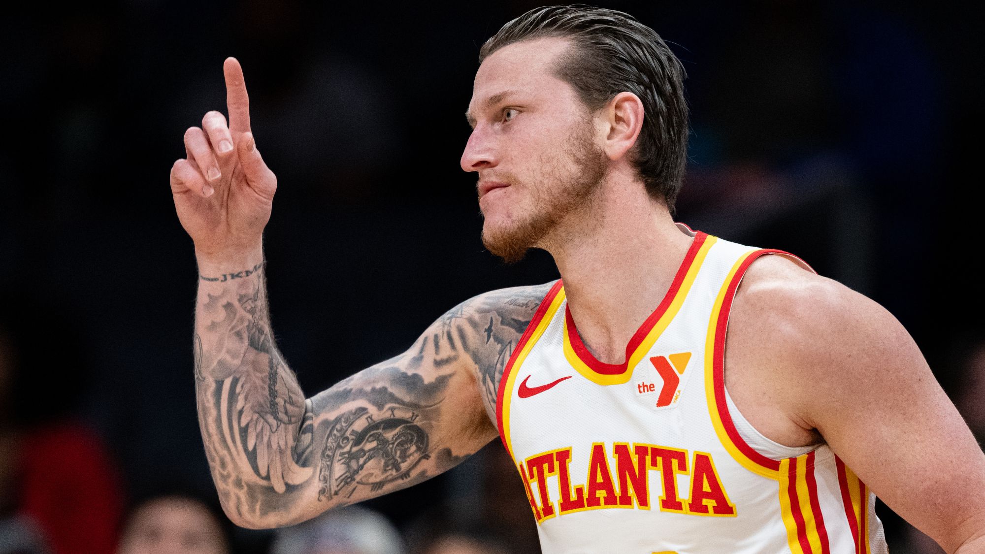 Garrison Mathews, New York Knicks, Atlanta Hawks, Getty Images