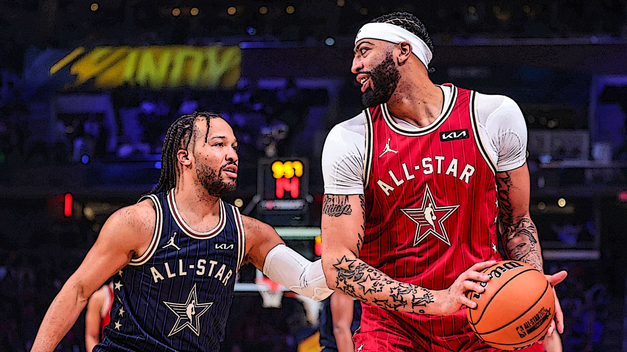 Anthony Davis, Jalen Brunson