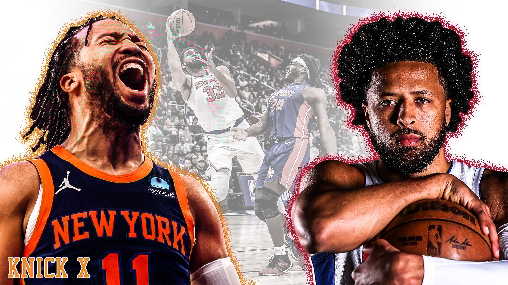 New York Knicks, Detroit Pistons, Jalen Brunson, Cade Cunningham