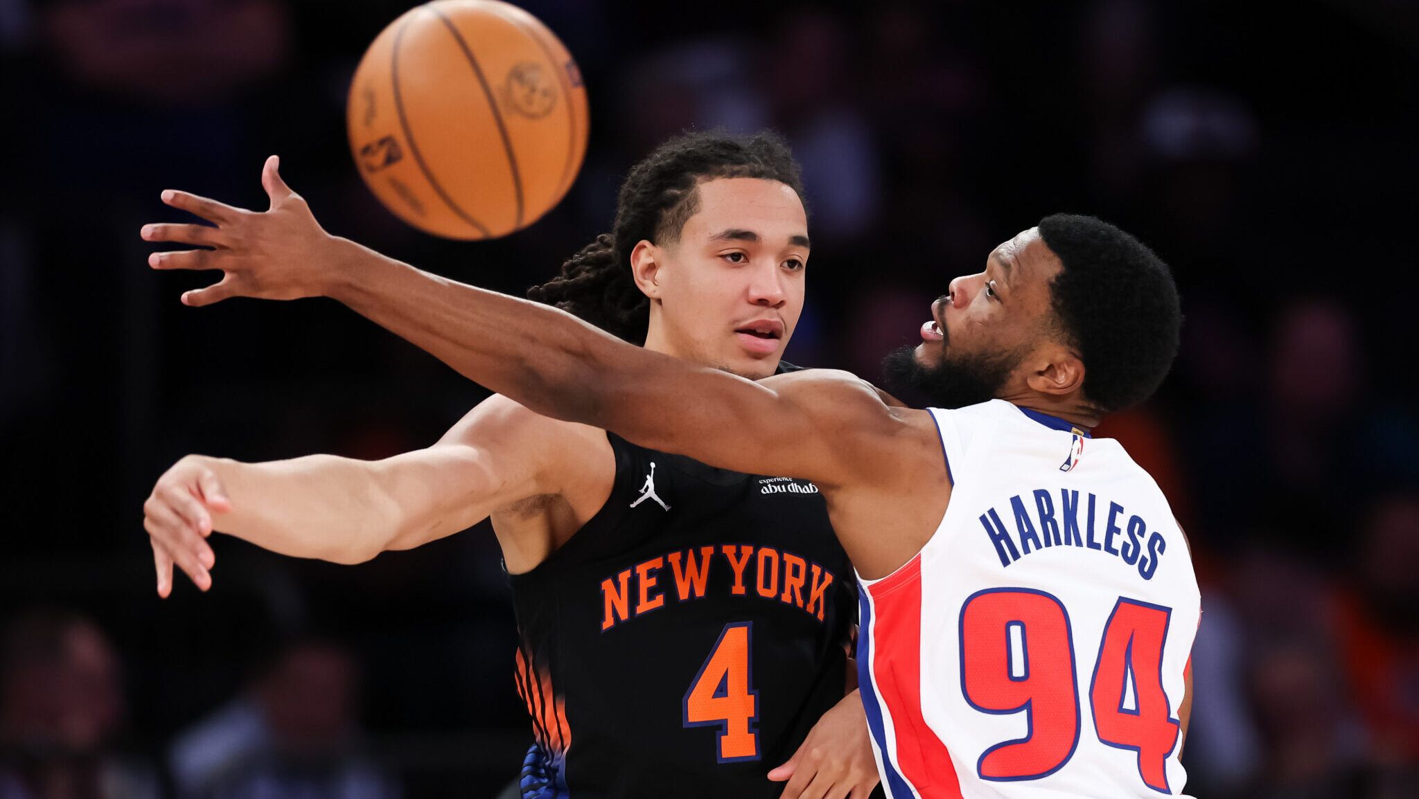 Pacome Dadiet, New York Knicks, Getty Images