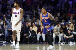 Miles McBride, Paul George, Knicks, 76ers