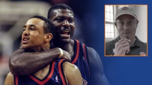 John Starks, Larry Johnson, New York Knicks