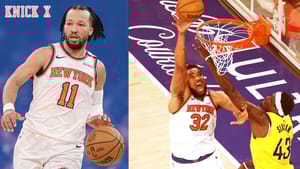 Jalen Brunson, Karl-Anthony Towns, New York Knicks, Getty Images