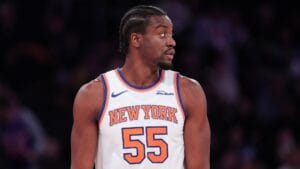 Ariel Hukporti, New York Knicks, Getty Images