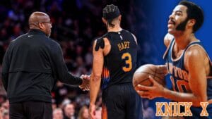 Mike Brown, Josh Hart, Clyde Frazier, New York Knicks