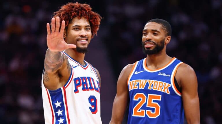 New York Knicks, Philadelphia 76ers, Mikal Bridges, Kelly Oubre
