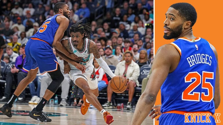 Mikal Bridges, Ja Morant, New York Knicks, Memphis Grizzlies