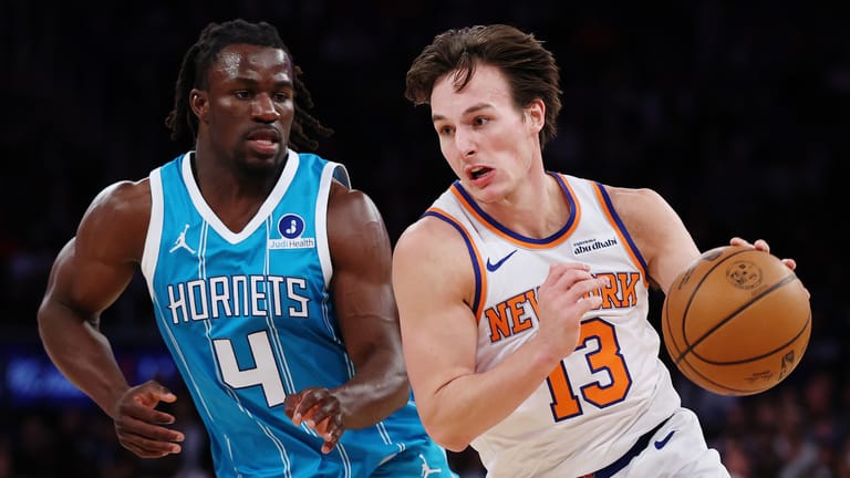 Tyler Kolek, New York Knicks, Charlotte Hornets, Getty Images