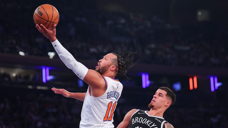 Jalen Brunson, New York Knicks, Michael Porter Jr, Brooklyn Nets, Getty Images