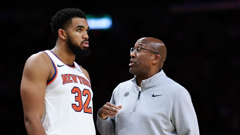 Mike Brown, Karl-Anthony Towns, New York Knicks, Getty Images