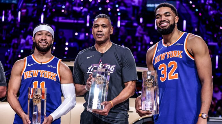 Knicks, Jalen Brunson, Karl-Anthony Towns, Allan Houston, Shooting Stars