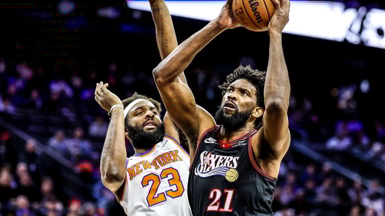 Knicks, Mitchell Robinson, Joel Embiid