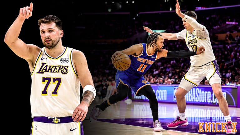 Luka Doncic, Jalen Brunson, Knicks, Lakers