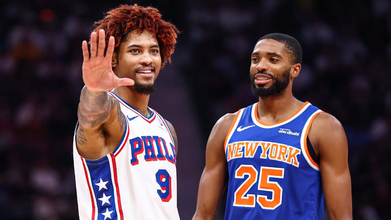 New York Knicks, Philadelphia 76ers, Mikal Bridges, Kelly Oubre