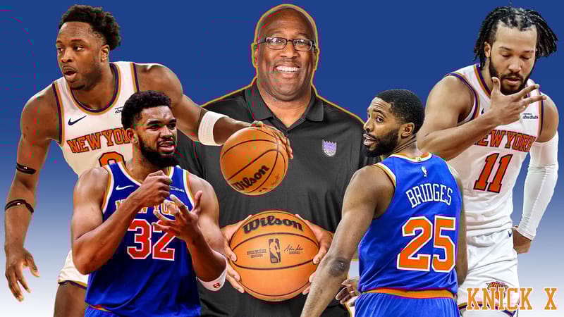 New York Knicks, Mike Brown, OG Anunoby, Karl-Anthony Towns, Mikal Bridges, Jalen Brunson