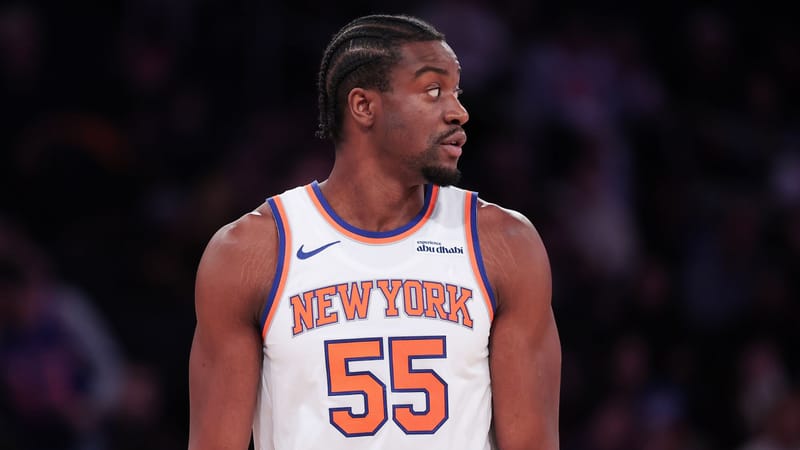 Ariel Hukporti, New York Knicks, Getty Images