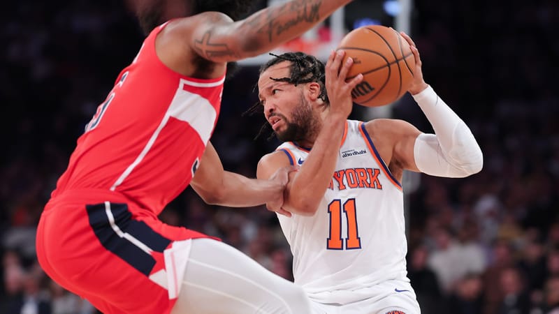 Jalen Brunson, New York Knicks, Washington Wizards, Getty Images