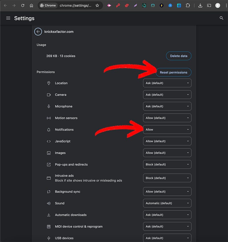 Knicks X-Factor Notifications Desktop Knicks X-Factor Notifications Desktop