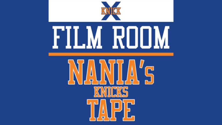 Nania's Knicks Tape