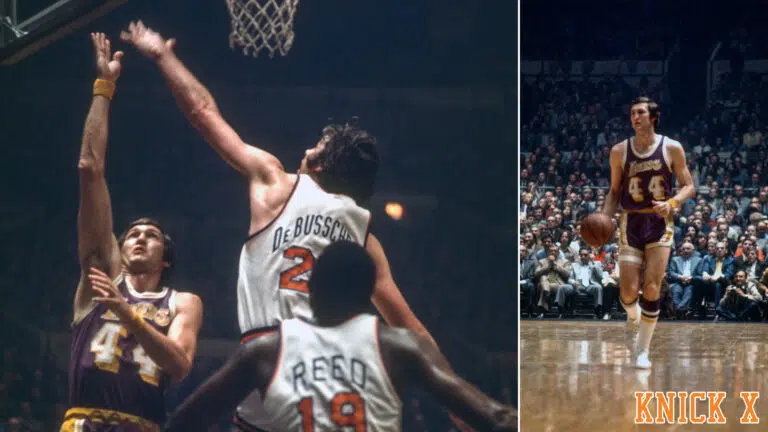 Jerry West, New York Knicks, Los Angeles Lakers
