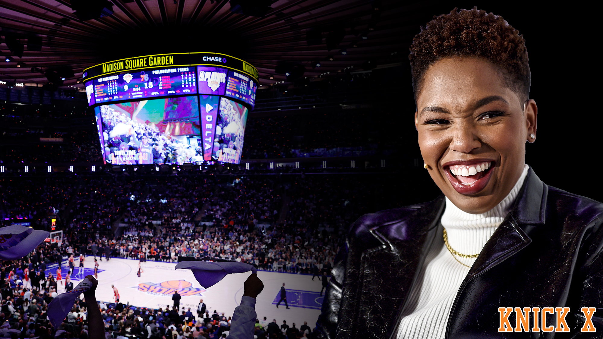 Monica McNutt, New York Knicks, MSG