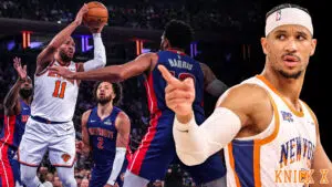 Josh Hart, Jalen Brunson, New York Knicks, Detroit Pistons