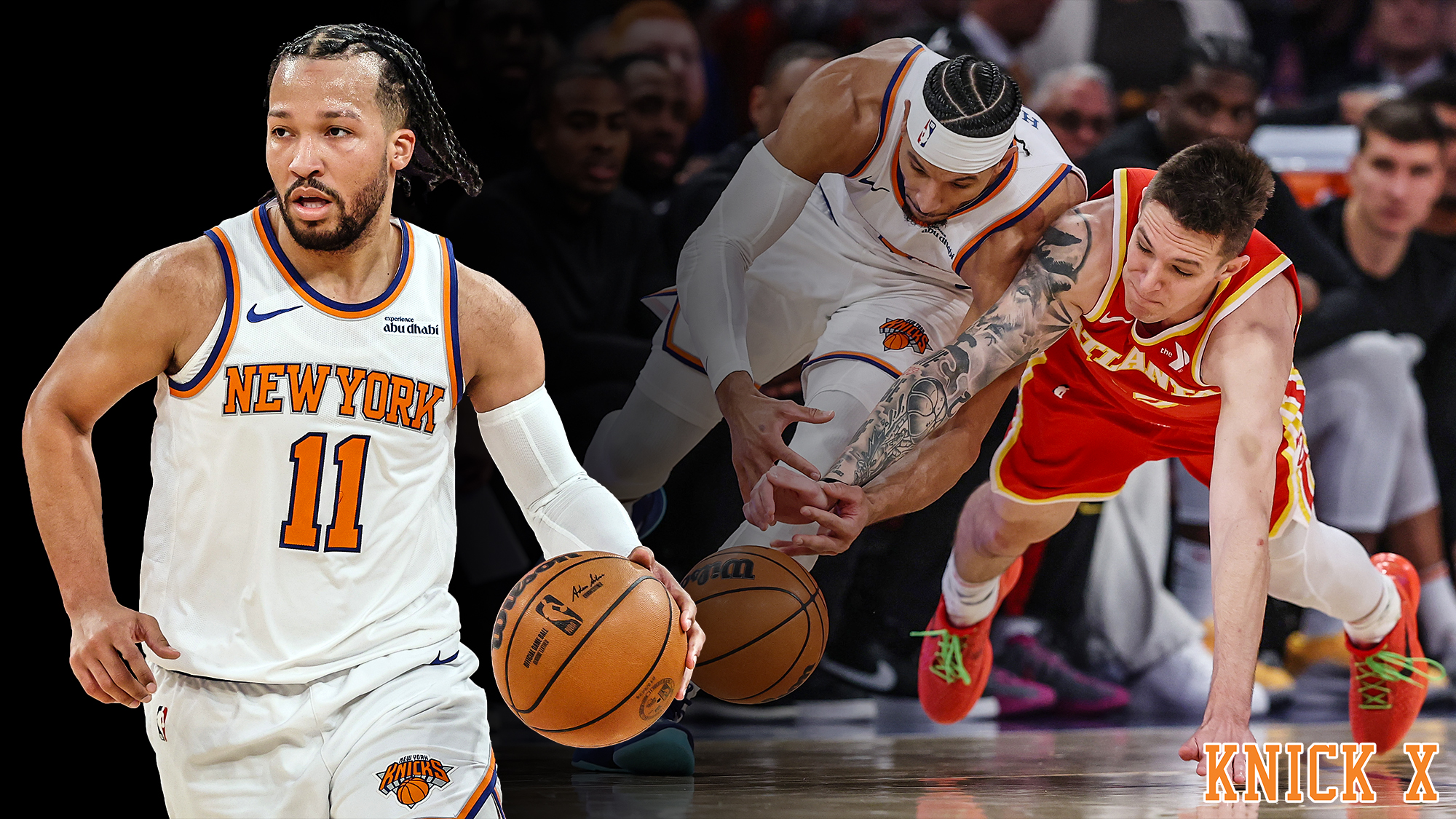 New York Knicks, Atlanta Hawks, MLK Day 2025, Jalen Brunson