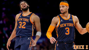 Karl-Anthony Towns, Josh Hart, New York Knicks