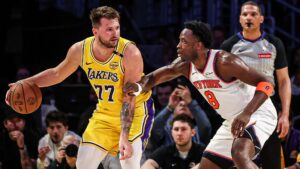 OG Anunoby, Luka Doncic, New York Knicks