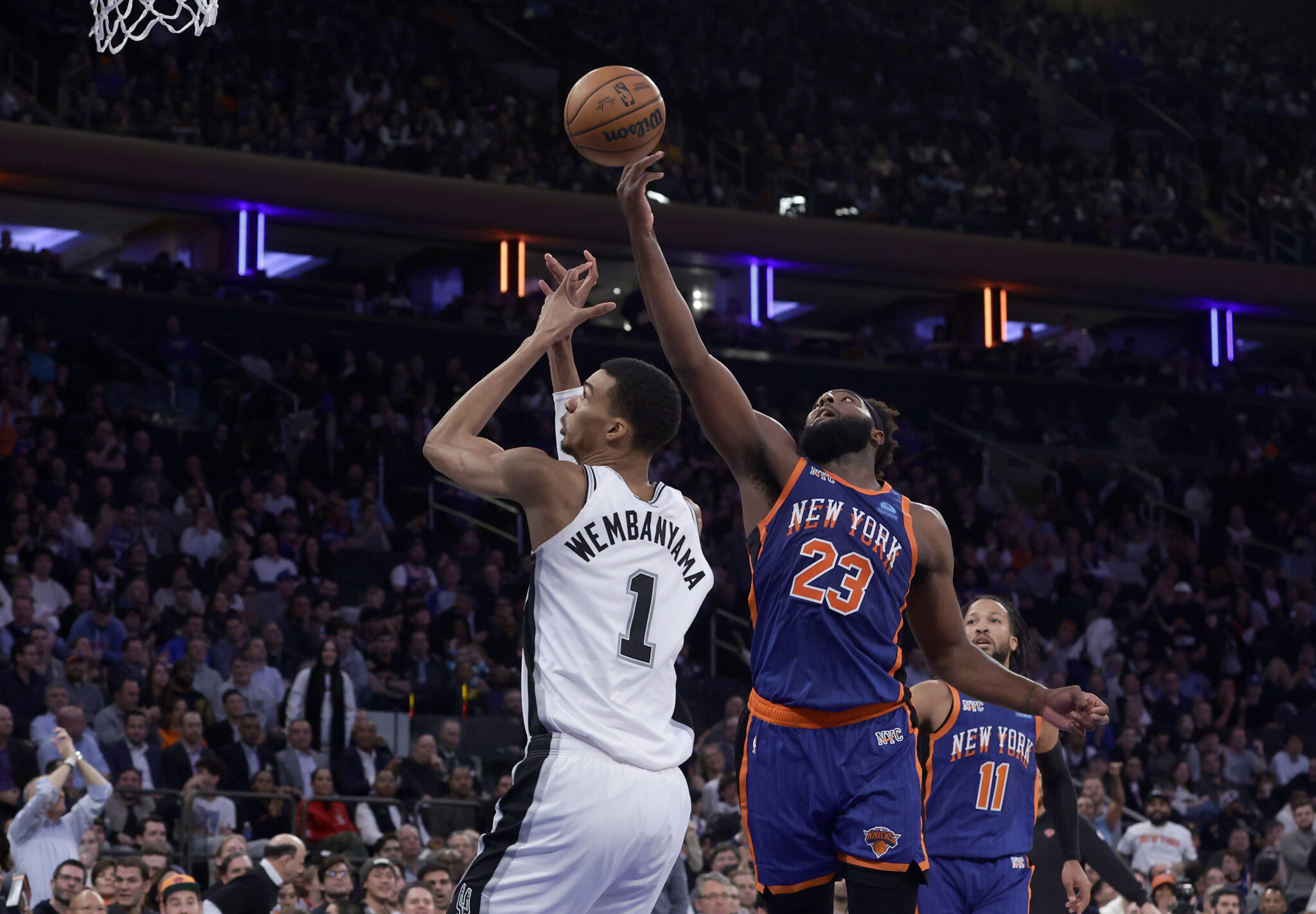 Mitchell Robinson, Victor Wembanyama, Knicks, Spurs,